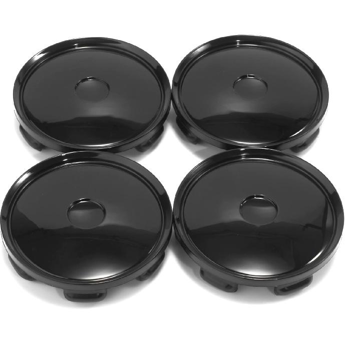 

RTRHINOTUNING 4PCS 68.5mm Wheel Center Caps Compatible with 16in Enkei RPF1s Superforgiata/PCD 5-120 M653, OD:68.5mm/2.7in ID:64mm/2.52in Chrome Hub чёрный
