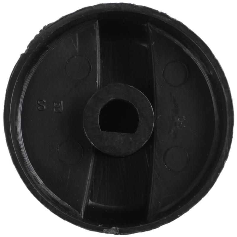 ABGR-20 PCS Kitchen Black Plastic Gas Stove Cooker Control Knobs