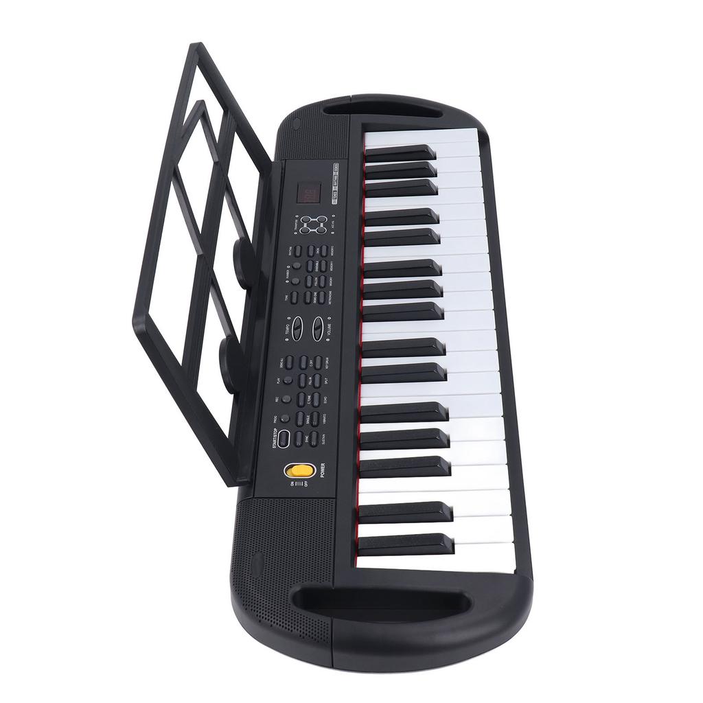 37 Key Portable Electronic Piano Keyboard 200 Demo Songs 200 Tones Rhythm Programmable Chord Synch