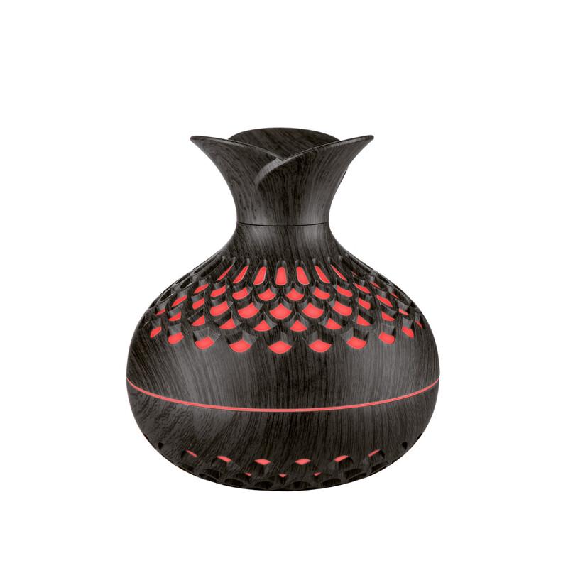 Creative Wood Grain Flower USB Mini Humidifier