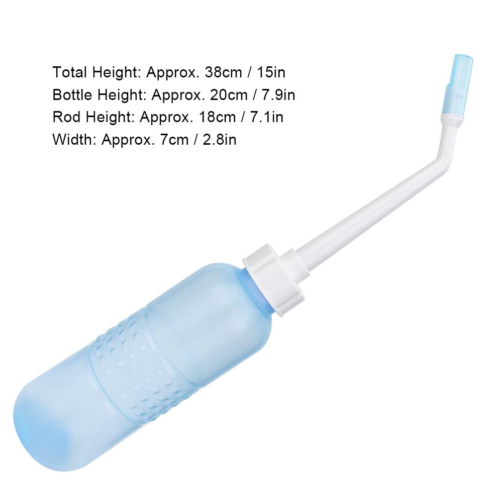 Tragbarer Hand-Bidet-Sprayer Intimbereich Analreiniger Reinigung für Frauen Alte Menschen (Rosa)