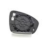 Venstre sidespeilglass LH oppvarmet med bakside for Nissan Sentra 2019-2021