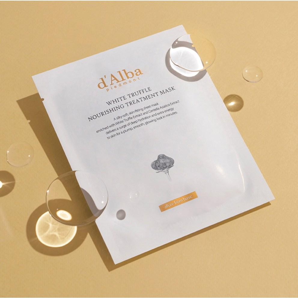 d'Alba White Truffle Nourishing Treatment Mask 25ml, 5 Count