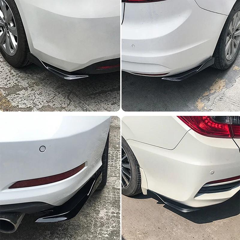 Protezioni decorative per labbro paraurti posteriore Copertura minigonne laterali Protezione angoli auto Protezione generale per autovetture