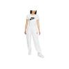 New Nike Set In Sleeve T Shirt Women's White DV6095-100