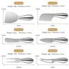Cheese Cutlery Set Stainless Steel Cheese Knife Cutting Pizza Jam Fruit Fork Butter Knife Mini Cake Bread Knife