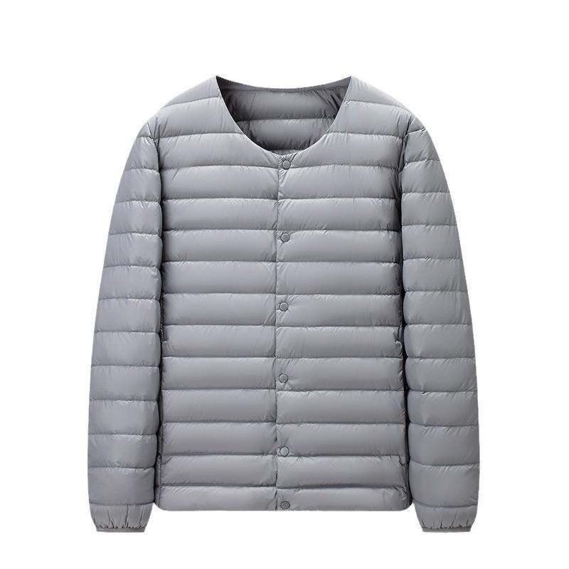 Winter Men's Light Down Jackets Wear One or Two Classic Fashion V-neck Versatile Down Jackets Men's Jackets