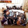 3D Print Anime Kawaii Girl Kyouka Bedding Set Printed Bed Set Duvet Cover Sheet Pillowcase Soft Quilt Cover Full Queen King Size