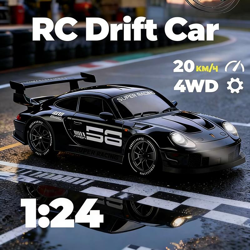 ndzsh1 2.4G 4WD high-speed remote-controlled drift car, four-wheel drive high-speed remote-controlled vehicle, rechargeable racing car