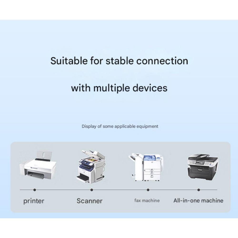 USB2.0 Printer Cable Full Copper Square Port Printer Data Cable Computer Connection Cable USB Printer Cable
