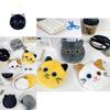 Fluffy Cat-shaped Plush Coin Pouch Perfect For Kids Headphones And Keychains