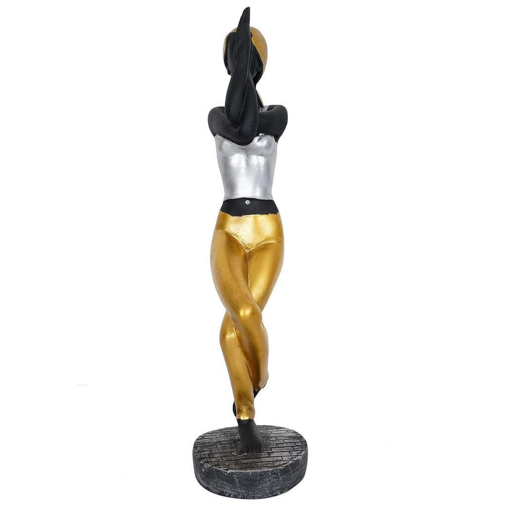 Pryskyřičná fantasy jógová dáma bytová a kancelářská dekorace exponát