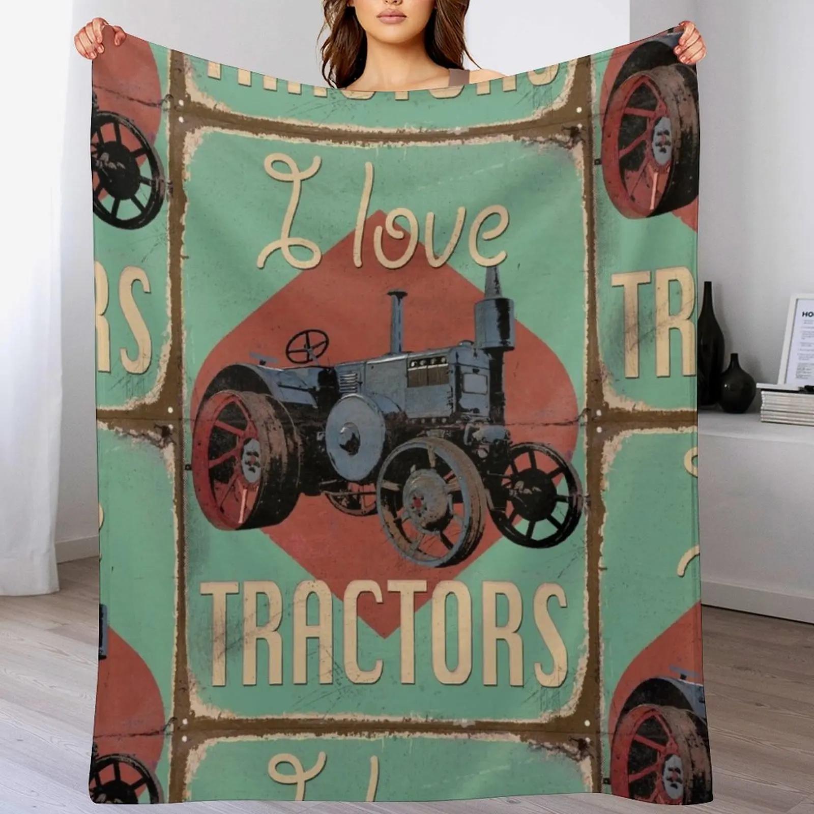 

BoolerooTractorT4801a Throw Blanket Fade Resistant Durable Throw Blanket 102x76cm(40x30in)