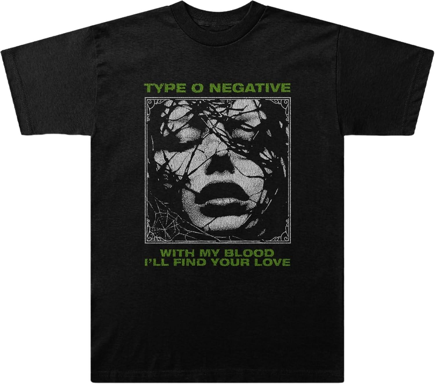 

Футболка O Negative with My Blood, Черная S чёрный