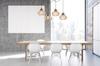 Hanging Lamp, Ceiling Chandelier, Wooden, Led Lampshade