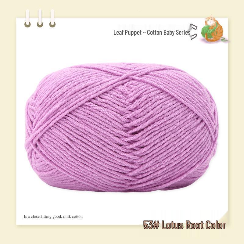 Yao Ou Handmade Crochet Flower Bouquet DIY Kit with 4-ply Combed Cotton Yarn