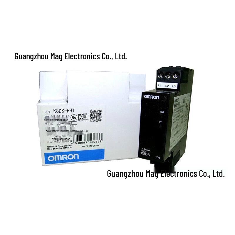 

Трифазні реле послідовності Omron: Моделі K8DS-PH1, K8DS-PM2, K8AK-PM2, AS2, TH11S, LS1. K8DS-PH1-001
