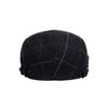 Plaid Beret Men's Autumn Winter Thick British Woolen Peaked Cap Newsboy Caps for Men Forward Cap Paintsman's Cap Driver Ivy Hat