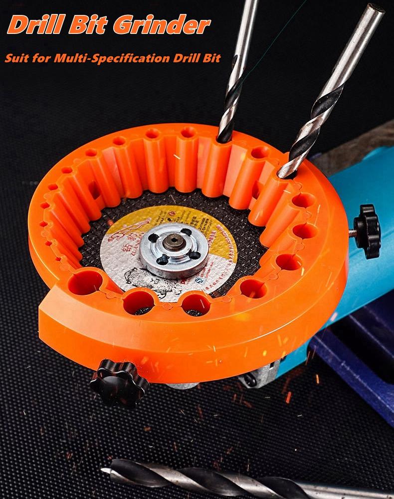 2-13mm Drill Bit Sharpener Grinder Multi-specification Power Drill Bit Grinding Portable Drill Power Abrasive Tools for Grinding