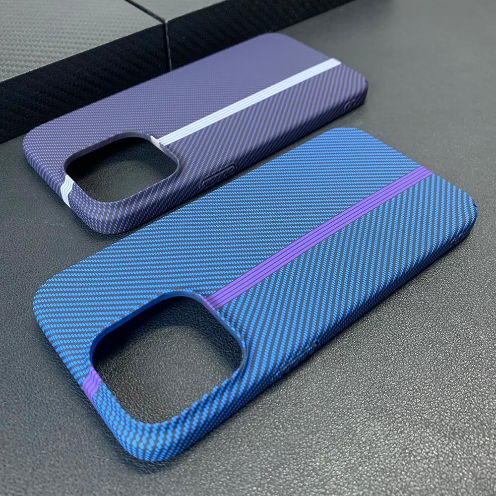 Luxury Carbon Fiber Pattern Case For For Iphone 17 16 15 14 Plus 13 12 11 Pro Max Matte Armor Shockproof Protective Bumper Cover
