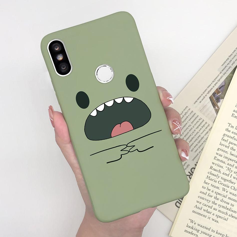 Case For Xiaomi Redmi S2 Y2 Cover Soft Matte Cute Pattern Silicone TPU Phone Case for Xiaomi RedmiS2 S 2 Y 2 Cases Back Cover