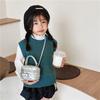 Stylish Mini Childrens Handheld Crossbody Lipstick Bag In Chic Geometric Patterns For Kids