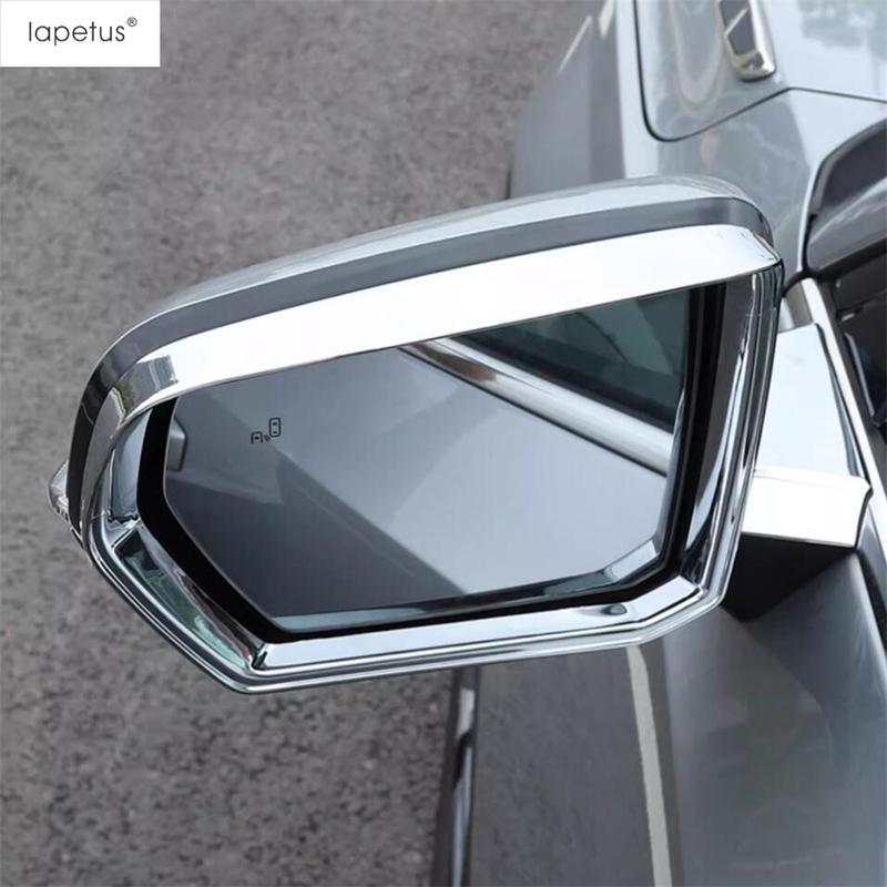 Rearview Mirror Rain Shade Rainproof Eyebrow Decoration Cover Trim For Trumpchi GAC GS8 2024 ABS Chrome Accessories