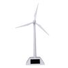 Solar Powered Windmill Model DIY Windmill Toy Decorative Desktop Windmill Decoration Science Teaching Tool for Home Decor