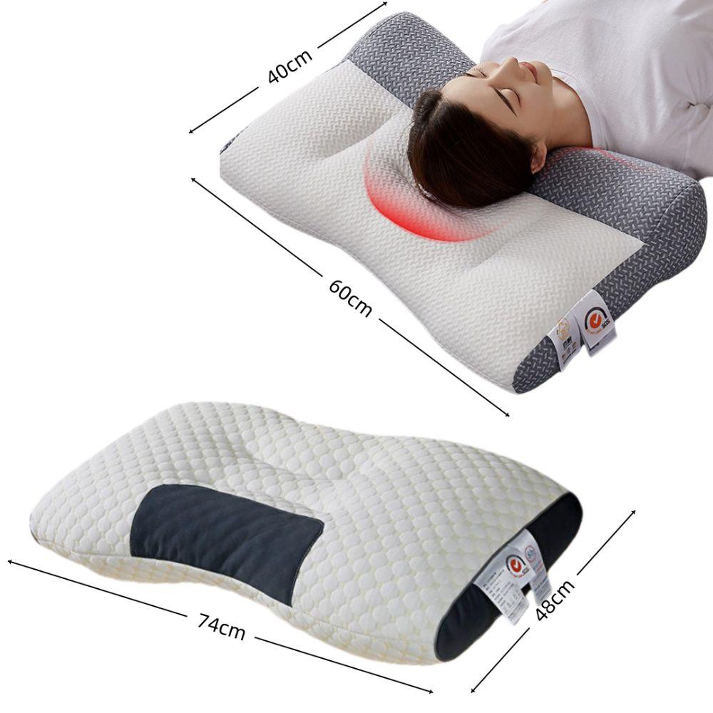 Cotton Cover Memory Foam Pillow Neck Relaxing Comfort Pillow New Neck Supportive Pillow  Night Rest