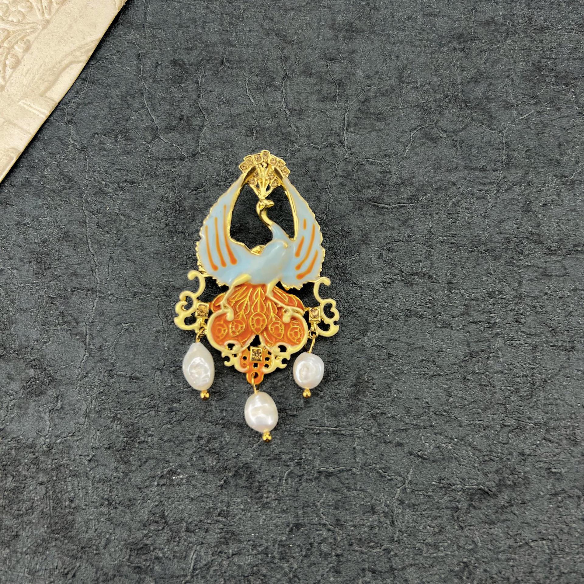 

Модная желтая брошь-булавка в стиле барокко с подсолнухом, винтажная эмалевая нашивка, аксессуары, винтажная брошь с росписью