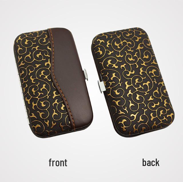 

Compact 7-Piece Manicure Set with Nail Clippers - Stainless Steel Portable Beauty Kit 7-Piece Set