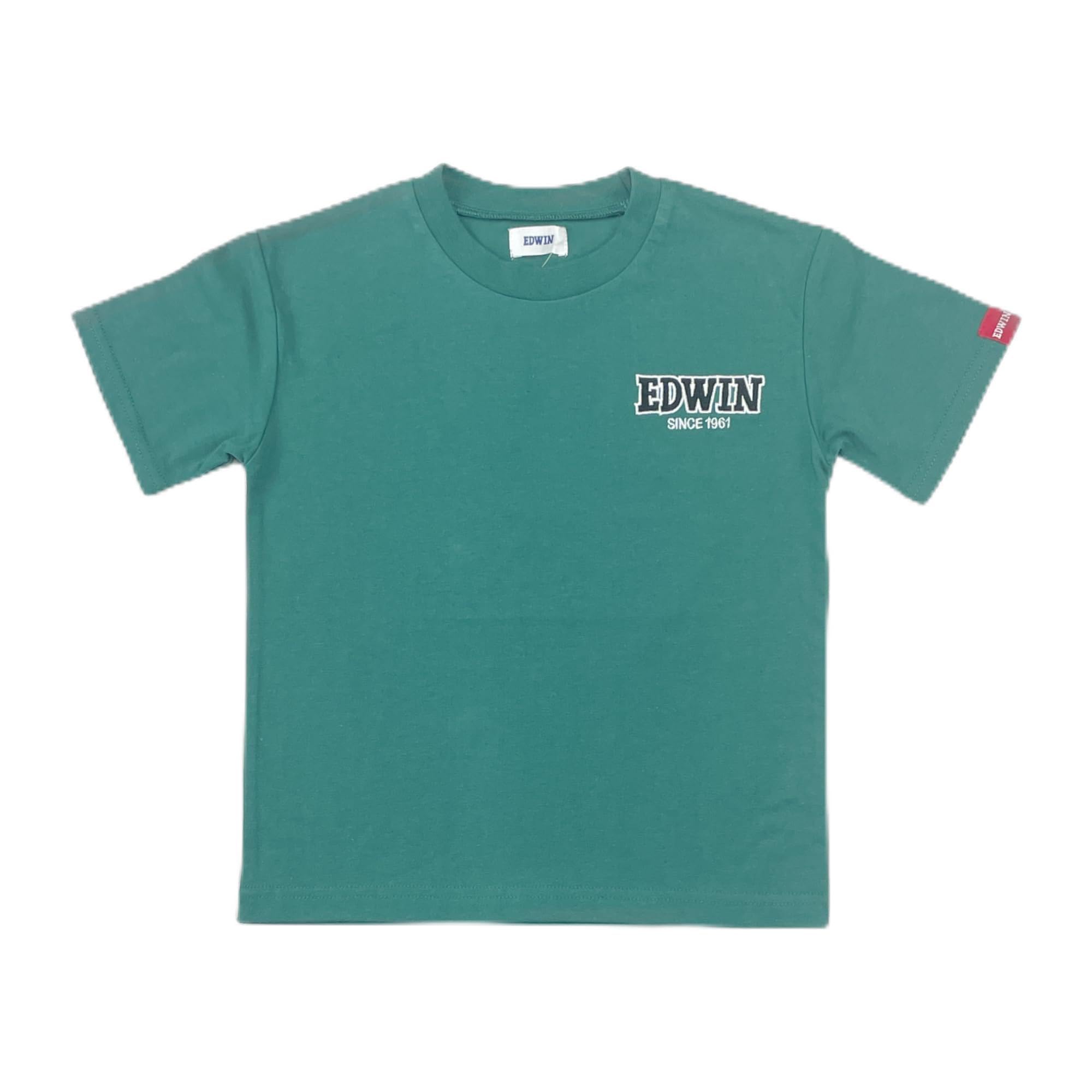 Edwin Green with Back Print Kids T-Shirt