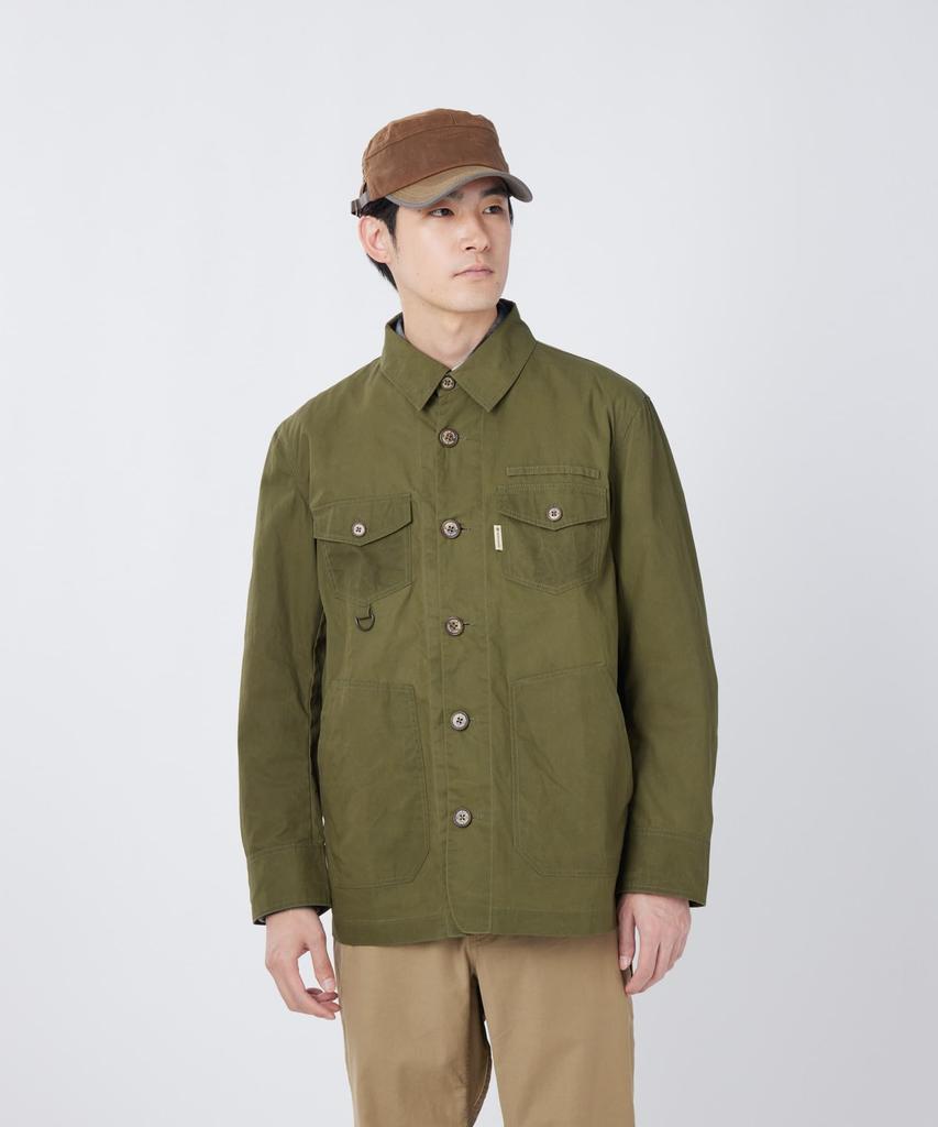 Snow Peak Waxed Cotton Coverall Jacket Outerwear Jacket XXL DARK NAVY SPTL-JK-26SU906 Men's Women's