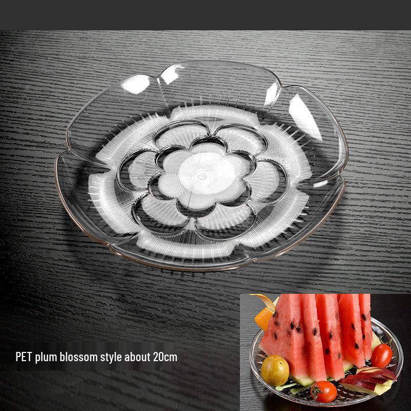 Transparent Acrylic Fruit Serving Plate