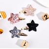 Einzigartige Glitzer Sternförmige Kleine Haarspange Adorkable Glitzer Haarspangen Haarschmuck Haarornamente