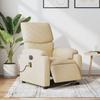 VidaXL Electric Massage Recliner, Relaxation Chair with Adjustable Backrest and Footrest, Salon Seat 3204821