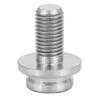Durable M8x15mm Bicycle Crank Bolt Titanium Alloy Lightweight Square Taper Crank Bolt Crank Arm Fixing Bolt Bicycle Repair