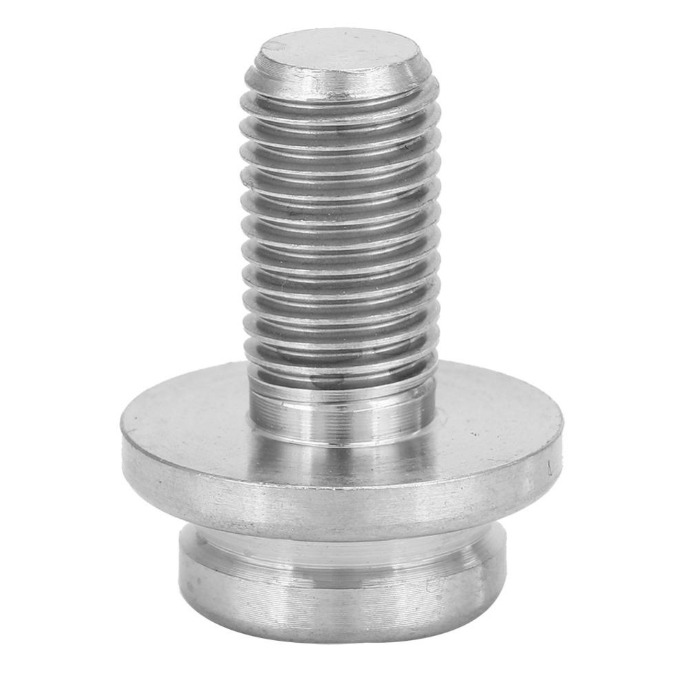 Durable M8x15mm Bicycle Crank Bolt Titanium Alloy Lightweight Square Taper Crank Bolt Crank Arm Fixing Bolt Bicycle Repair