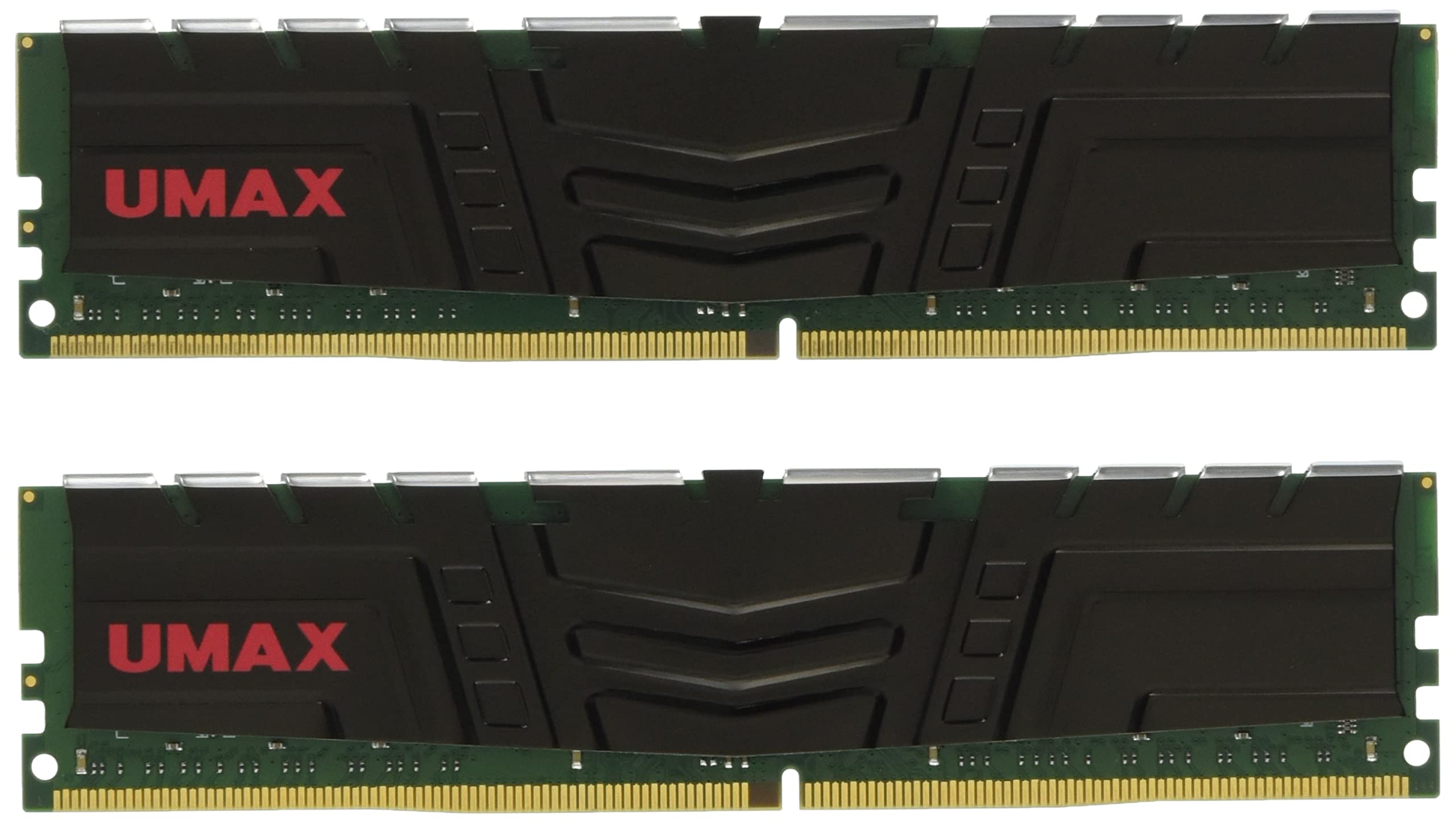 

UMAX Technologies Desktop DDR4 16GB x 2 discs with heat sink Long-DIMM (Model number UM-DDR4D-2666-32GBHS)
