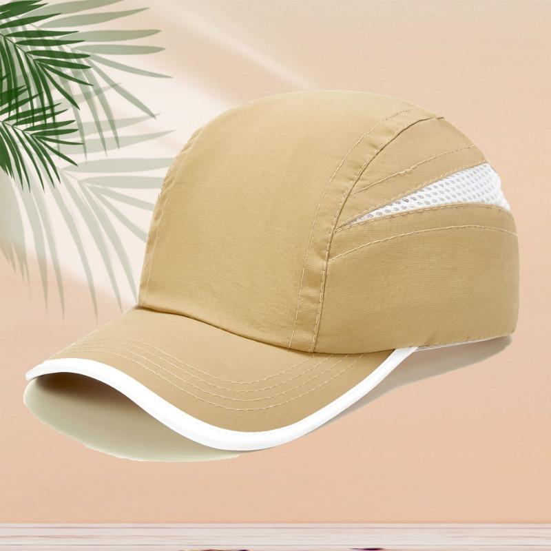Quick-drying Hat Embroidery Summer Men's and Women's Light and Breathable Cap Shading