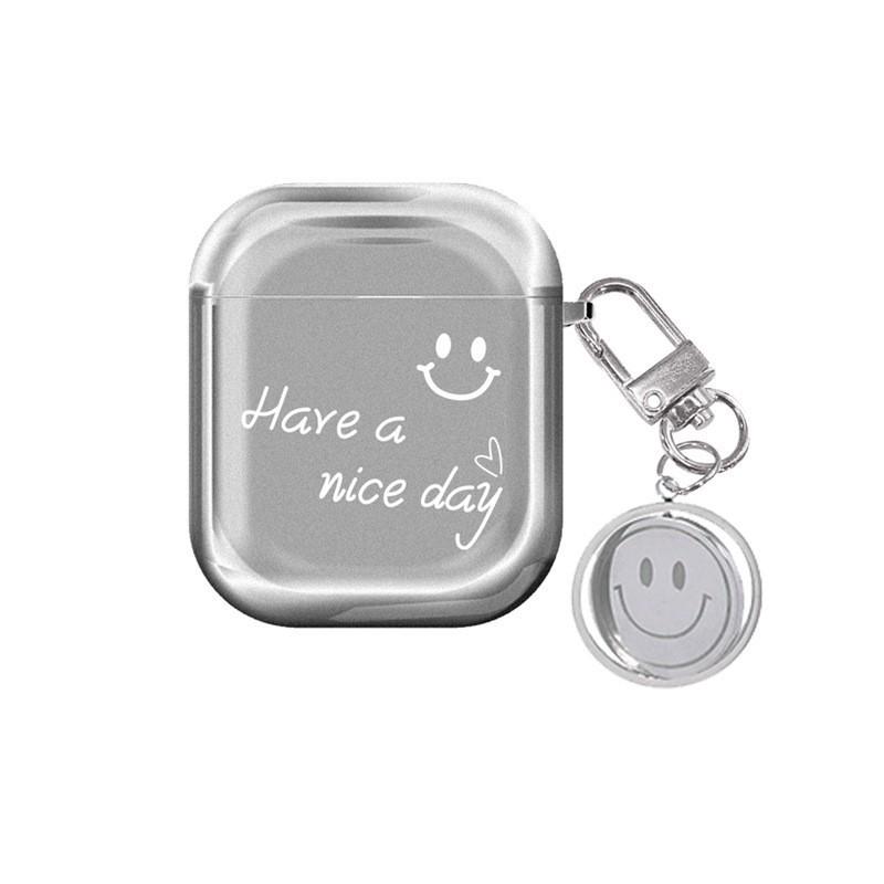 Niche English smiley face for AirPods pro1 generation protective case 1 generation pro1 generation apple bluetooth headset case