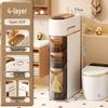 Multi-Layer Bathroom Crevice Storage Cabinet - No Installation Required