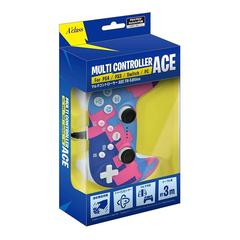 

For PS4/PS3/Switch/PC Multi-controller Ace FN-Edition
