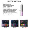 HANDAIYAN 12Pcs/Set Colorful Liquid Eyeliner UV Waterproof Fluorescent Eye Liner Face Body Paint Pen Long-lasting Easy To Remove