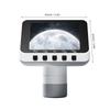 WiFi Digital Eyepiece for Telescope Microscope Wireless Electronic Eyepiece with 2.8 Inch Screen 1080P Video Recording 5MP