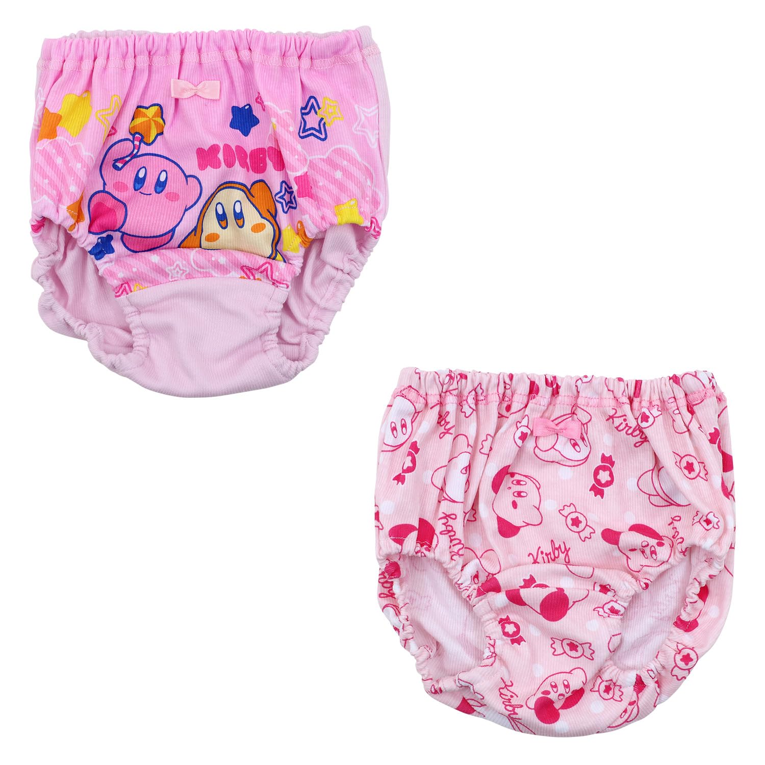 

Airin Hipster Bandai Kirby Color Pattern 581 Assortment Shorts, Girls Shorts, 2-Piece Set, A,