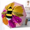 1pc Bumblebee FlowerAutomatic Open/close Umbrella, 8-Rib Sturdy Structure, Portable Travel Umbrella, Parties, Everyday Usec02