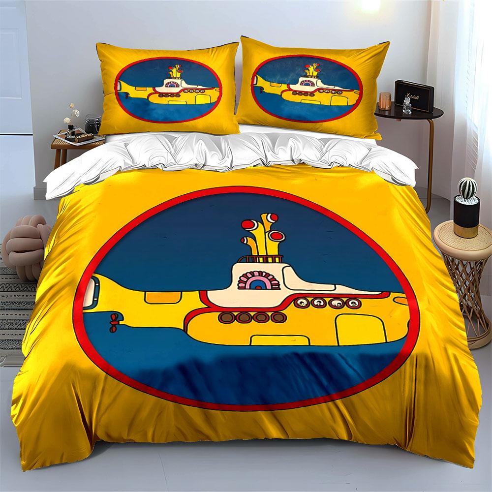 Christmas Gingerbread Pattern Bedding Duvet Cover Set Duvet Cover Pillowcases (1*Duvet Cover 2*Pillowcases, without duvet insert)