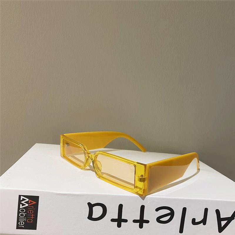 Small Rectangle Sunglasses Women Vintage Brand Designer Square Sun Glasses for Women Shades Female Eyewear UV400 Sunglasses