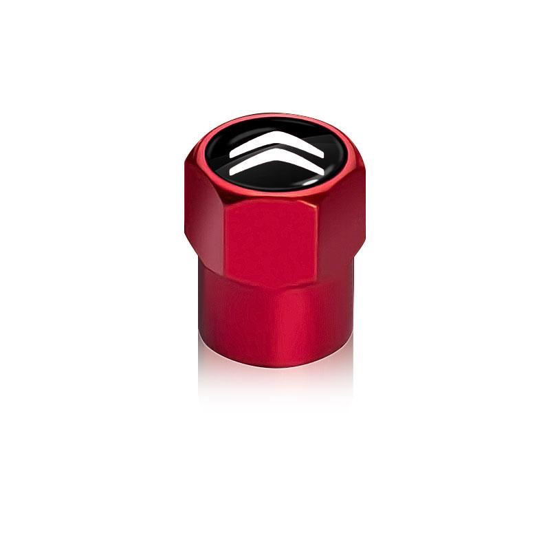 4pcs car wheel tire metal valve cover Defender decorative For Citroen C1 C2 C3 C4 C5 C6 C8 C4L DS3 DS4 DS5LS DS6 Accessories